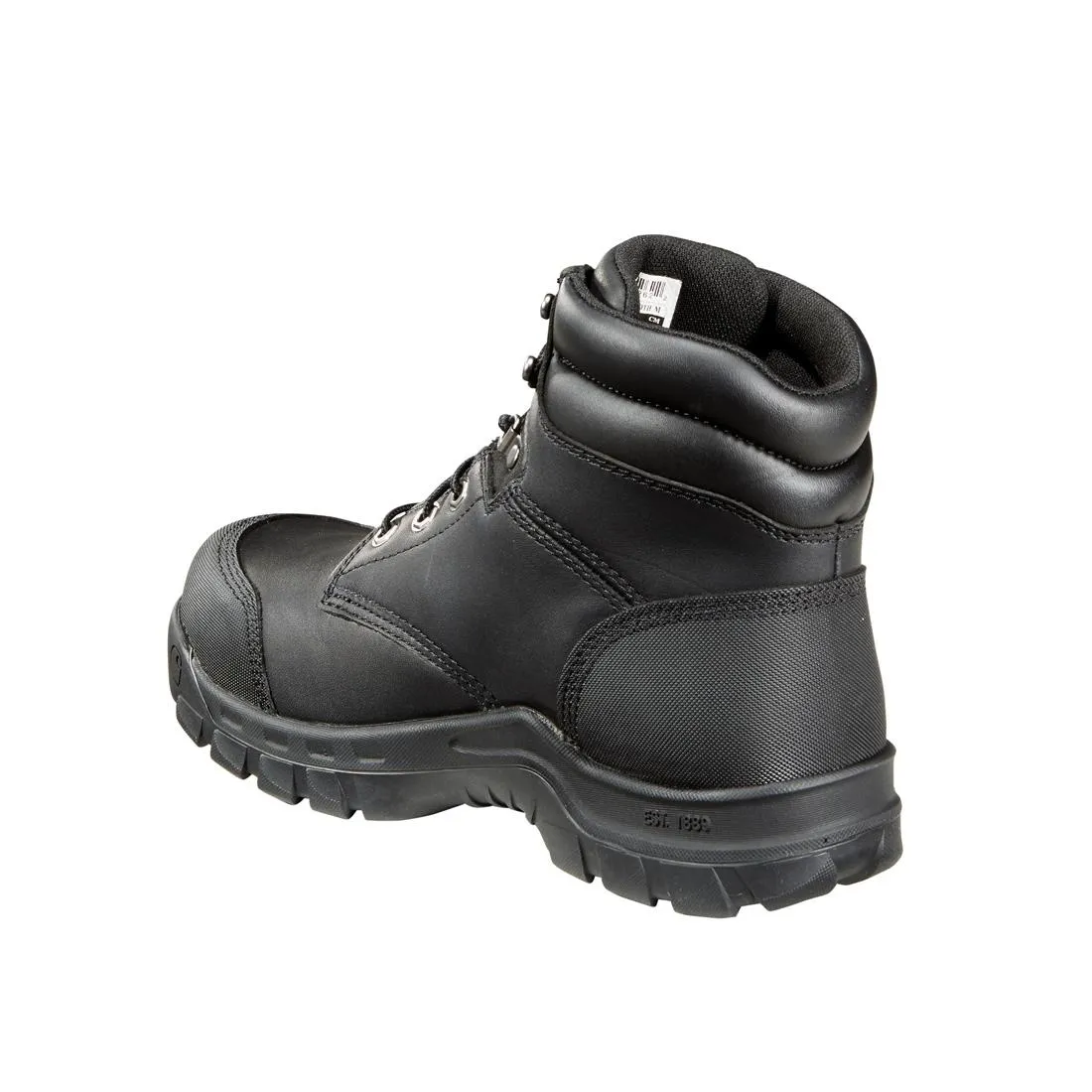 6" Rugged Flex Composite Toe Work Boot Black