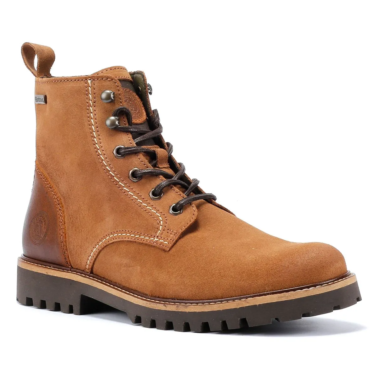 Barbour Foggy Leather Men's Cognac Boots