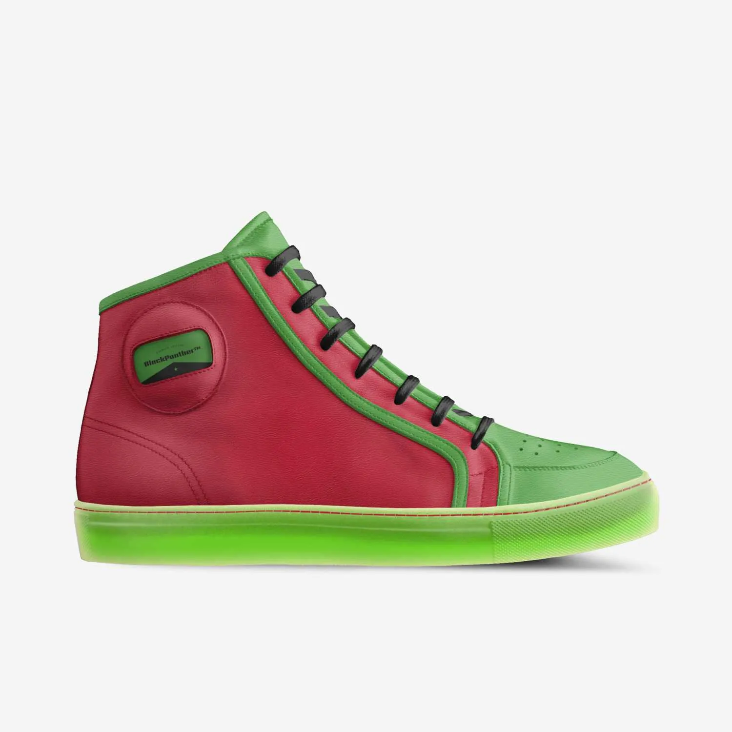 BlackPanther Skate Hi-top green