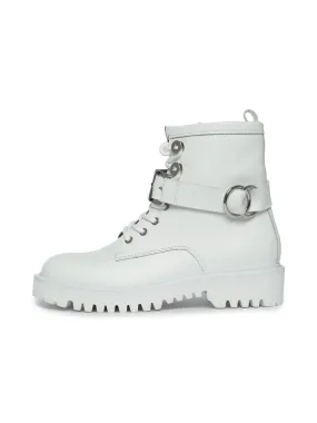 Combat Utility Boots - White