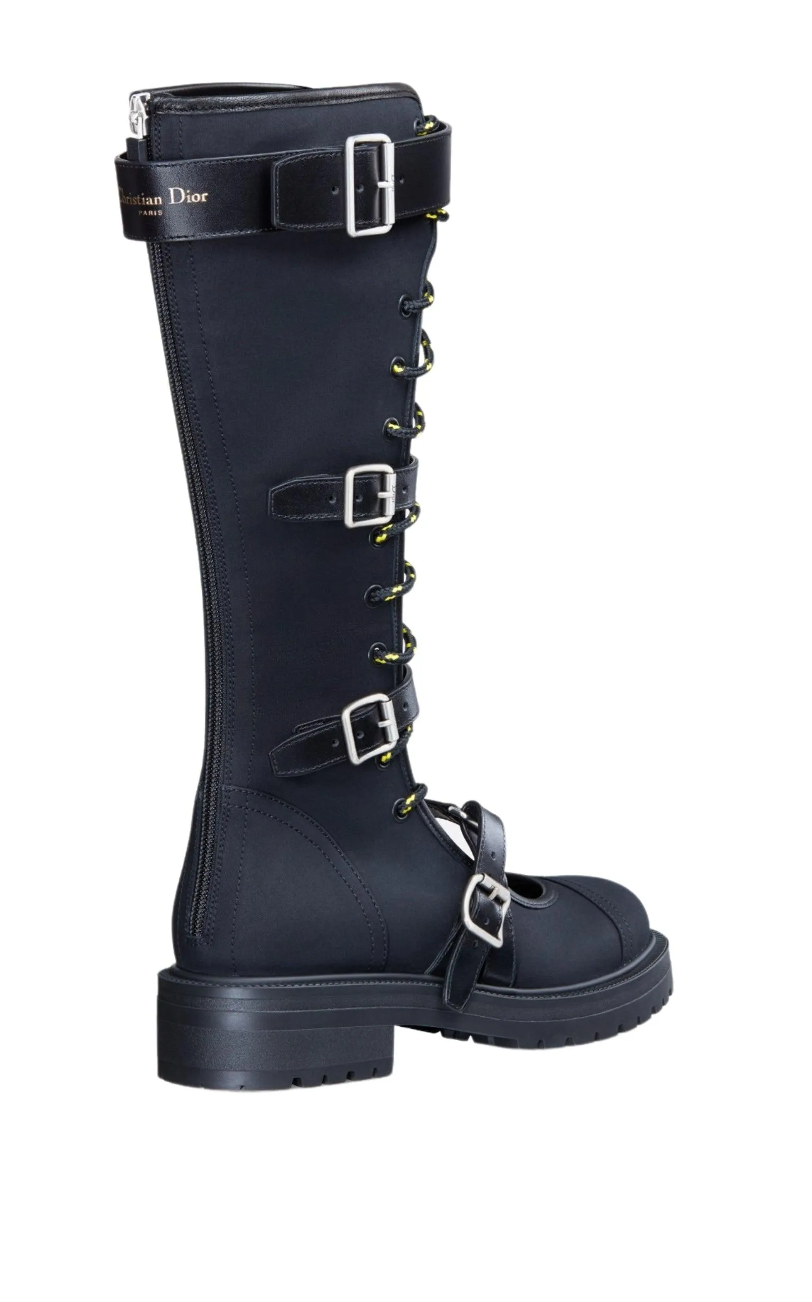 Dioranger Boots in Black Technical Fabric