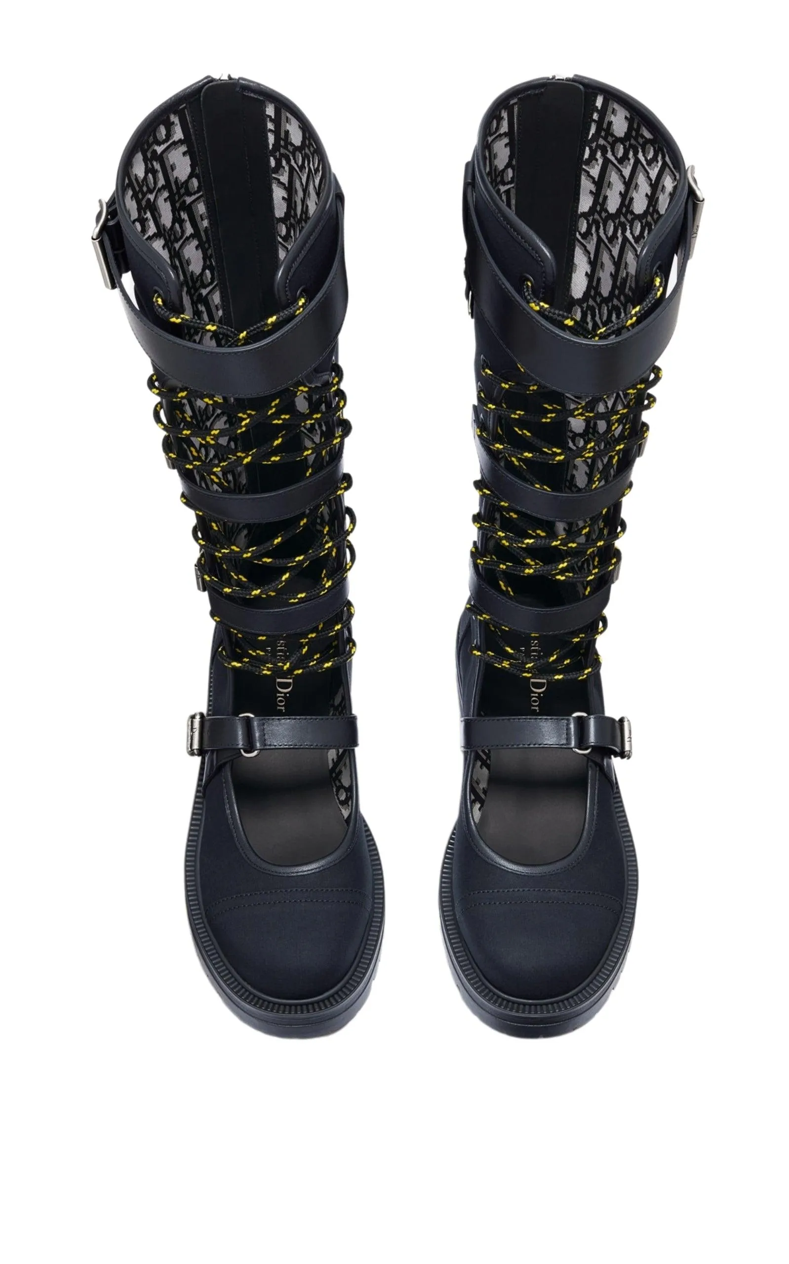 Dioranger Boots in Black Technical Fabric