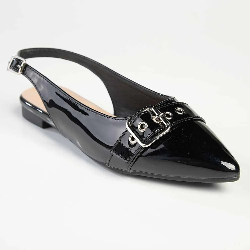 Madison Jackette Pump With Buckle - Black