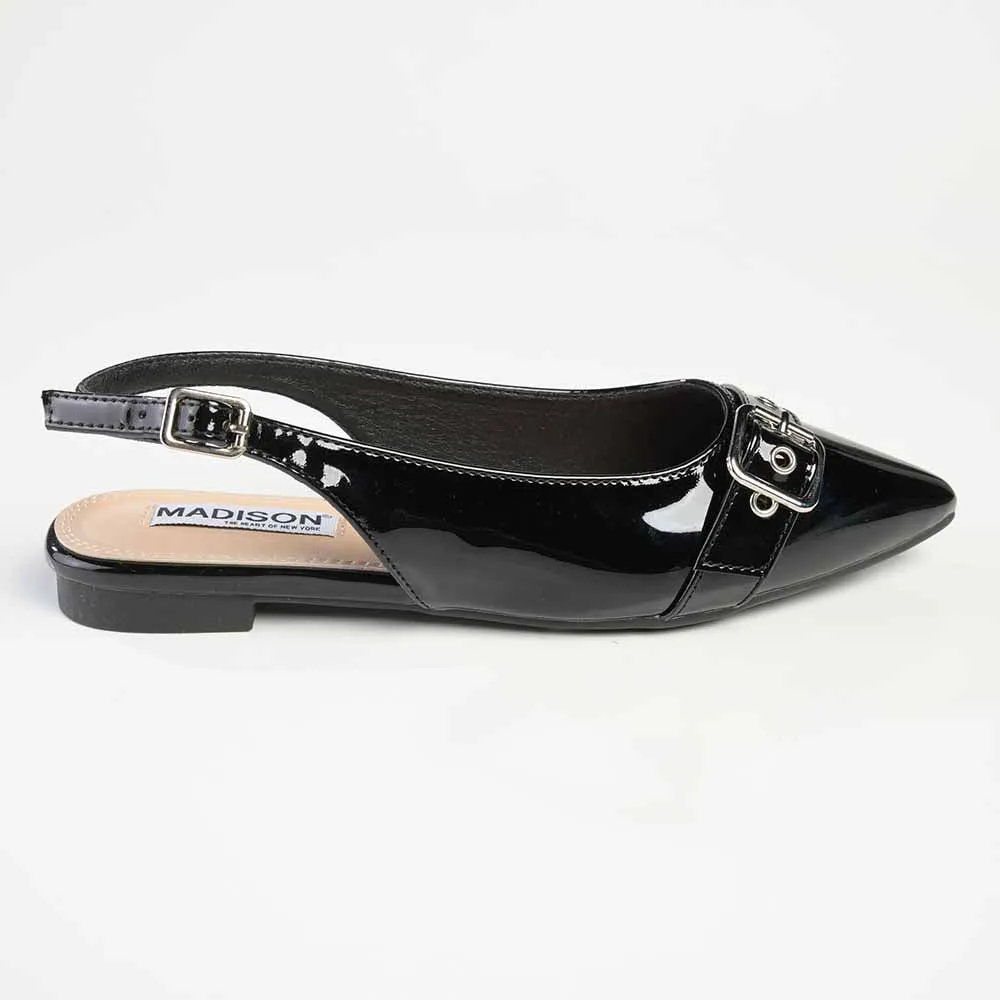 Madison Jackette Pump With Buckle - Black