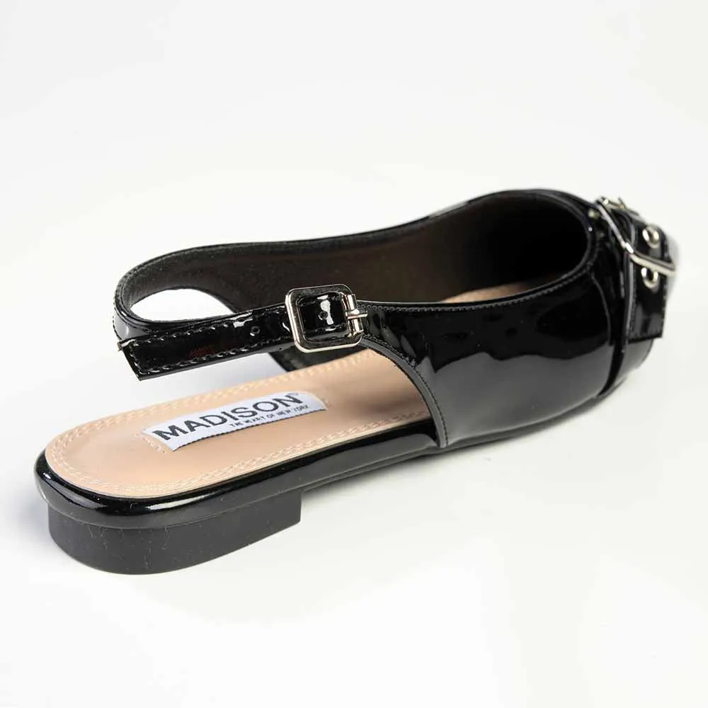 Madison Jackette Pump With Buckle - Black