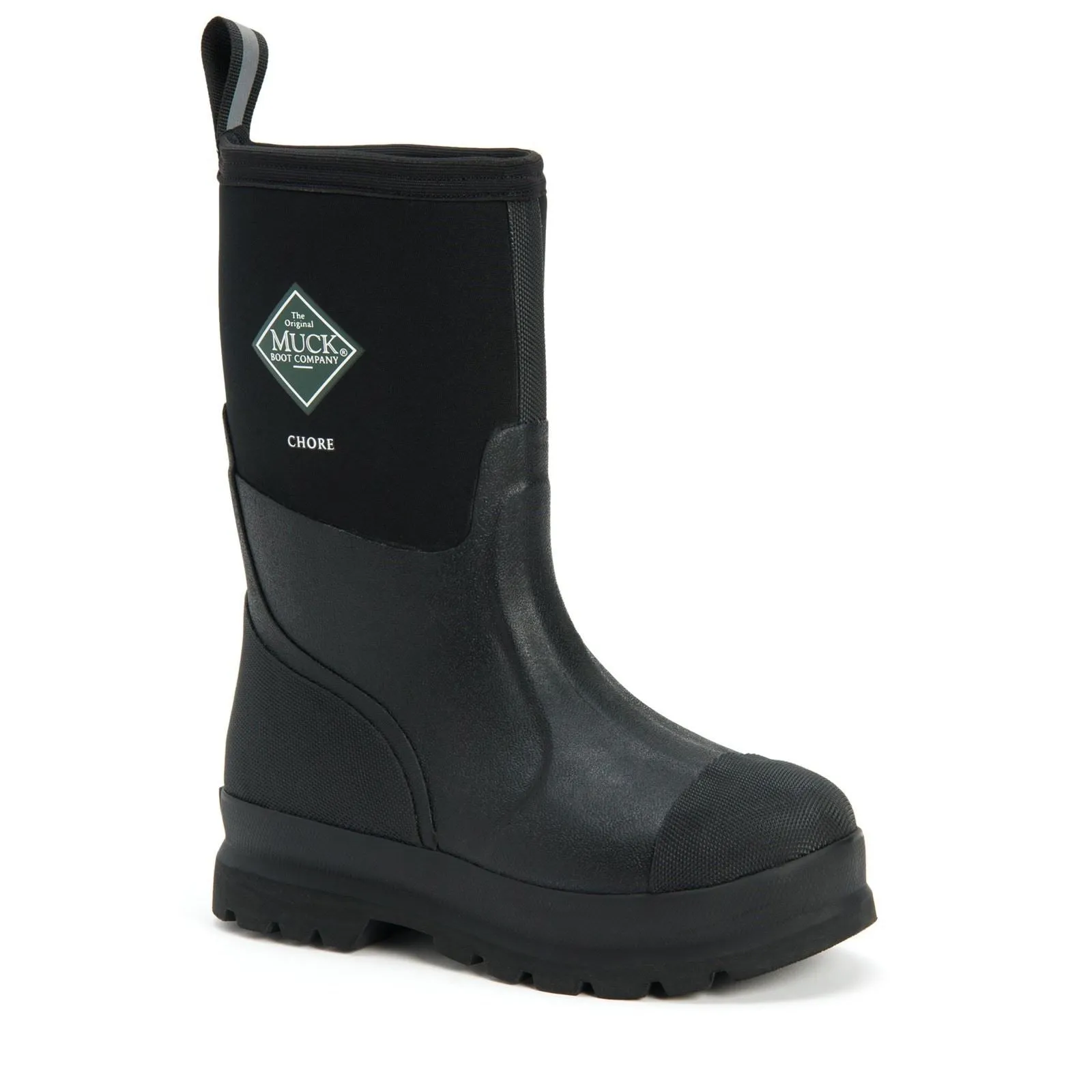 Muck Boots Chore Classic Mid Neoprene Black Wellington Boots