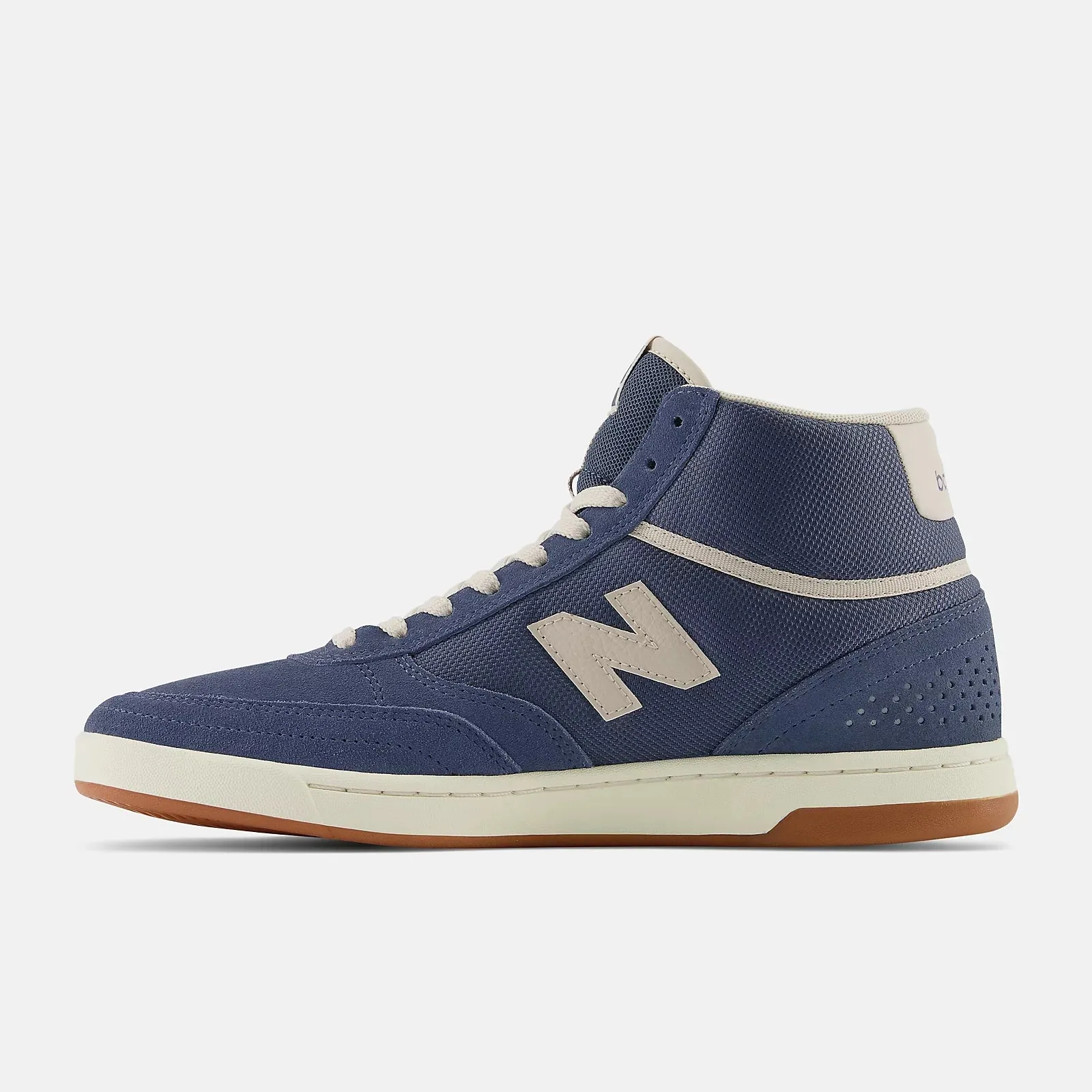 New Balance Numeric 440 High Skateboard Shoes - Navy/White