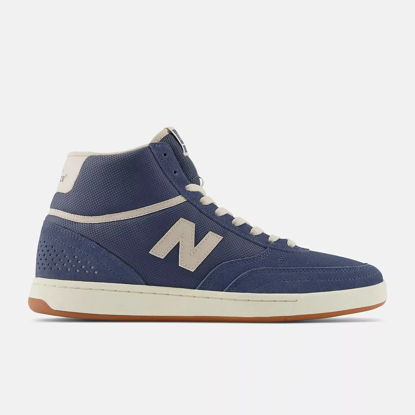 New Balance Numeric 440 High Skateboard Shoes - Navy/White