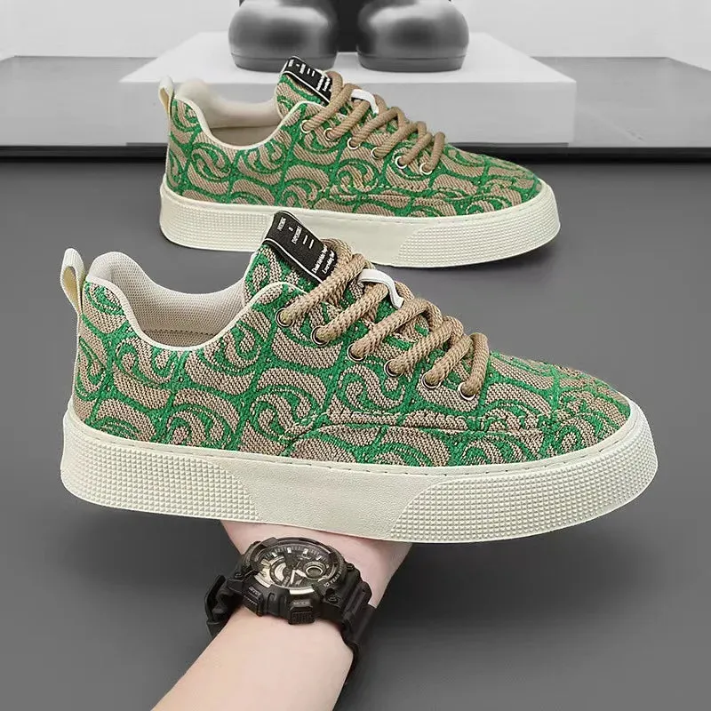 OB Designer Canvas Print Sneakers