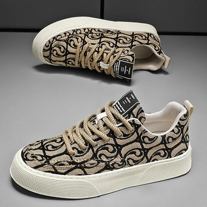 OB Designer Canvas Print Sneakers