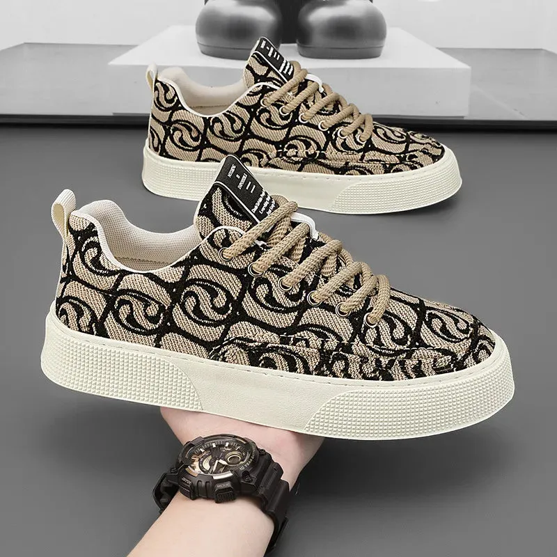 OB Designer Canvas Print Sneakers