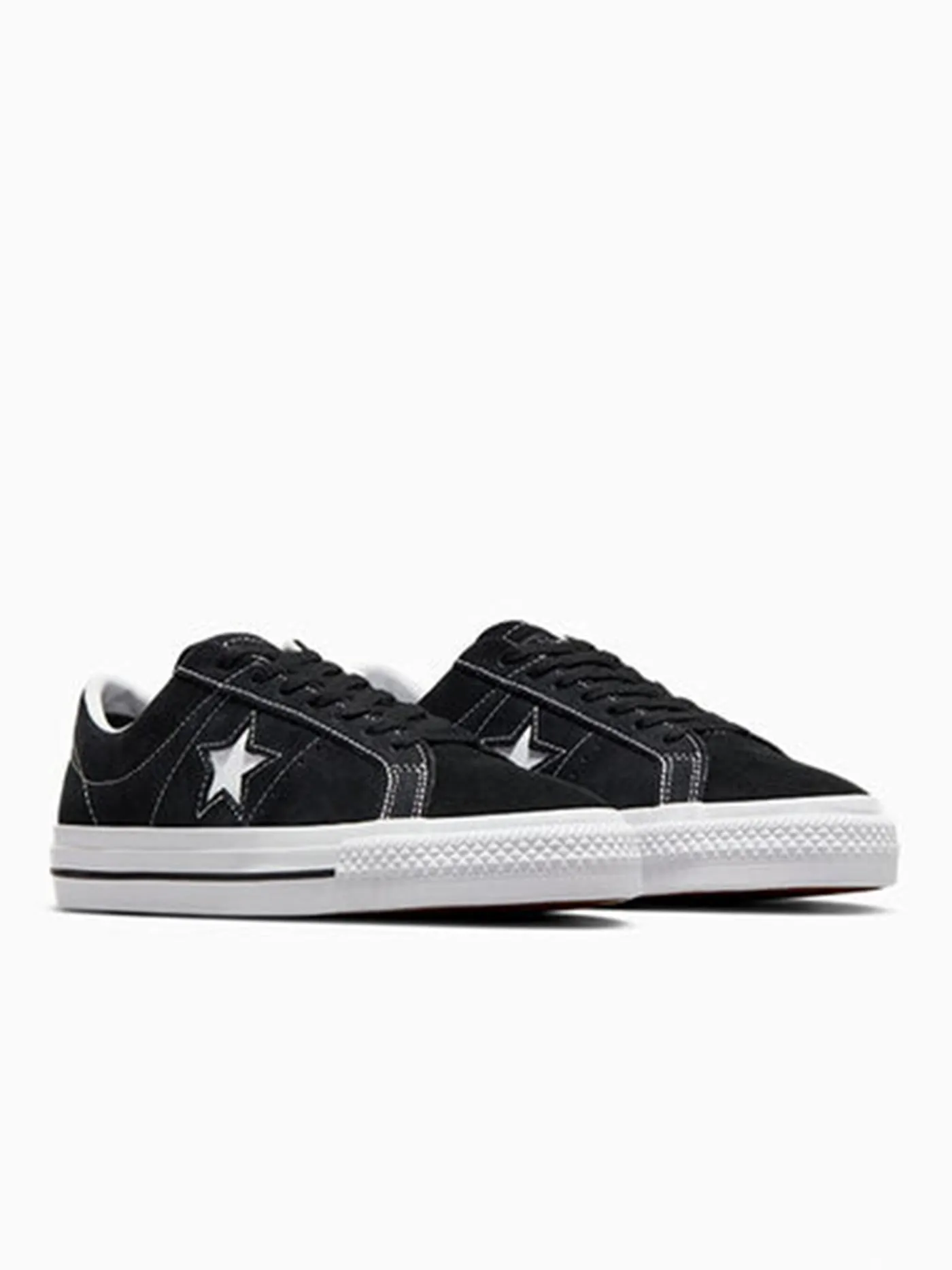 One Star Pro Suede Black/Black/White Shoes