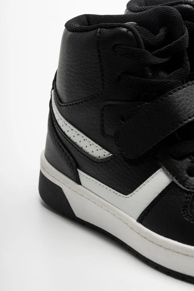 Skate High Top Sneaker Black