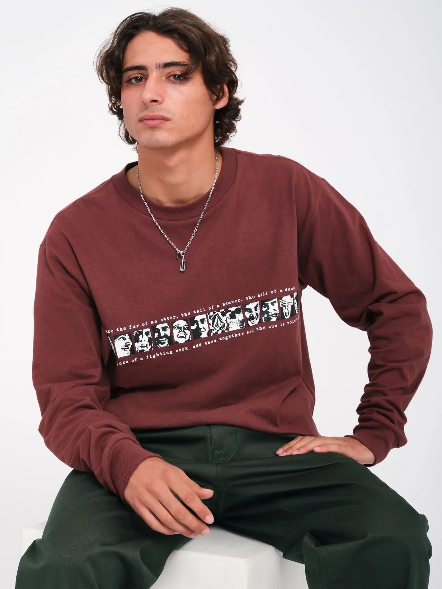 Skate Vitals Remy T-Shirt - Merlot