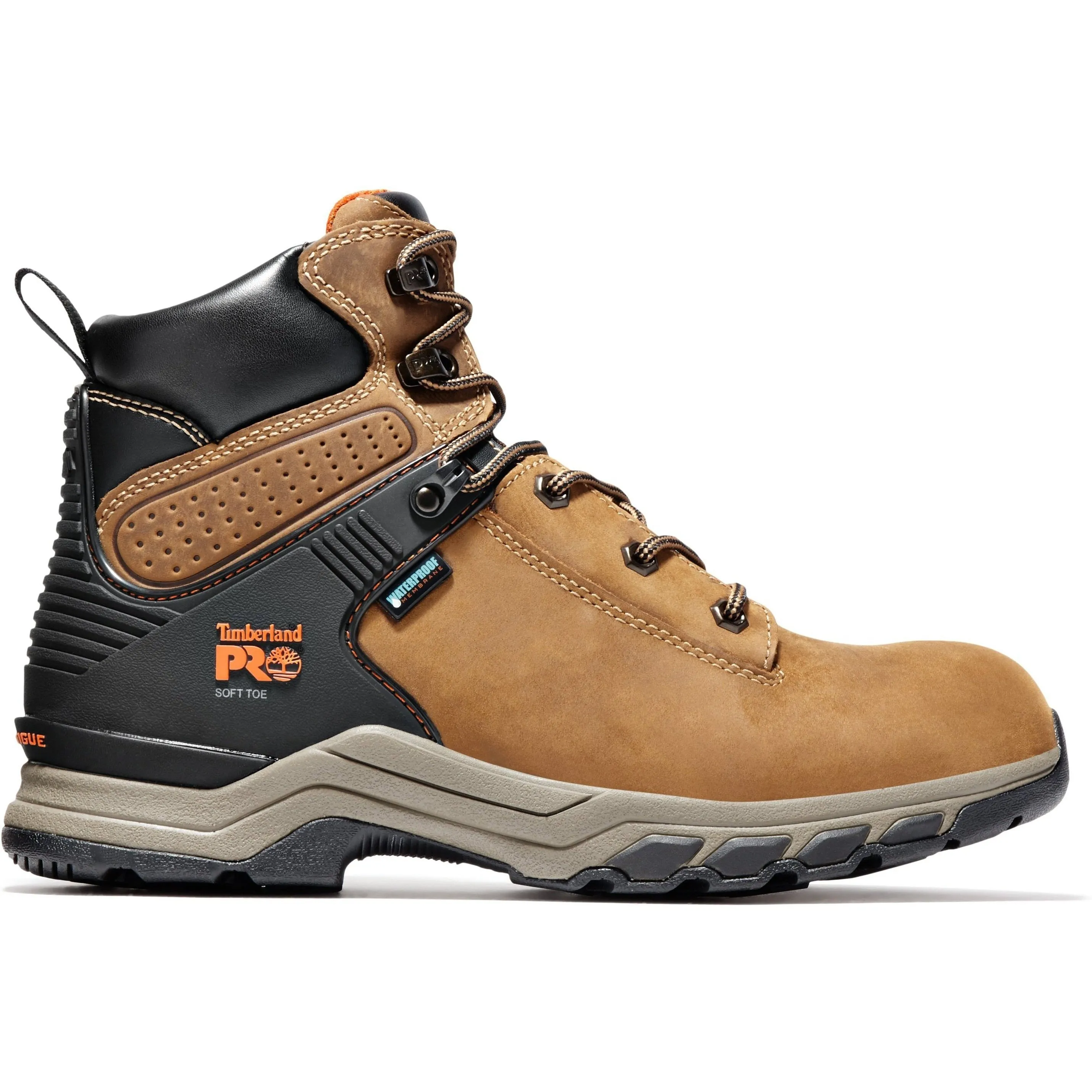 Timberland PRO Men's Hypercharge 6" WP Work Boot - Brown - TB1A1Q56214