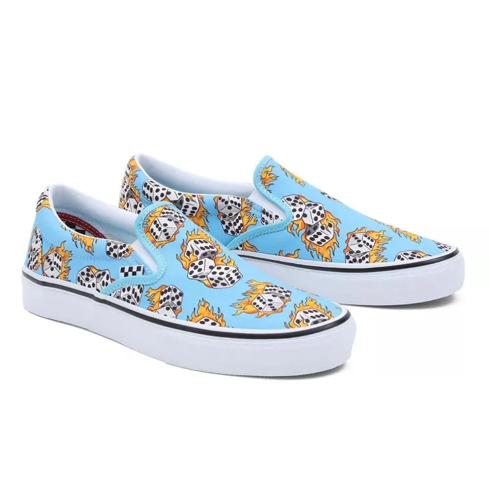 Vans MN Skate Slip-On Synth Blue Skate Shoes