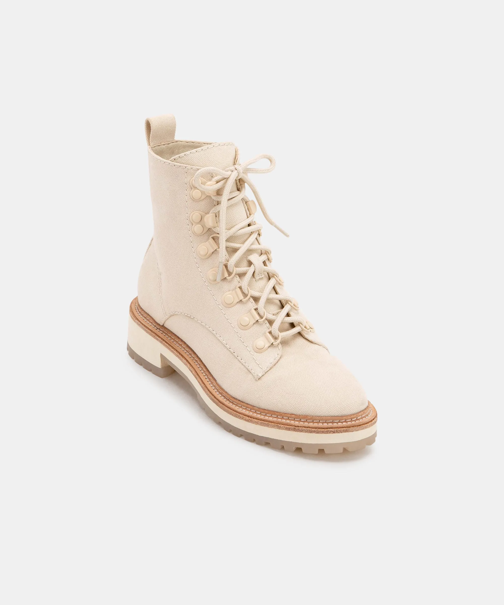 WHITNY BOOTS SANDSTONE CANVAS