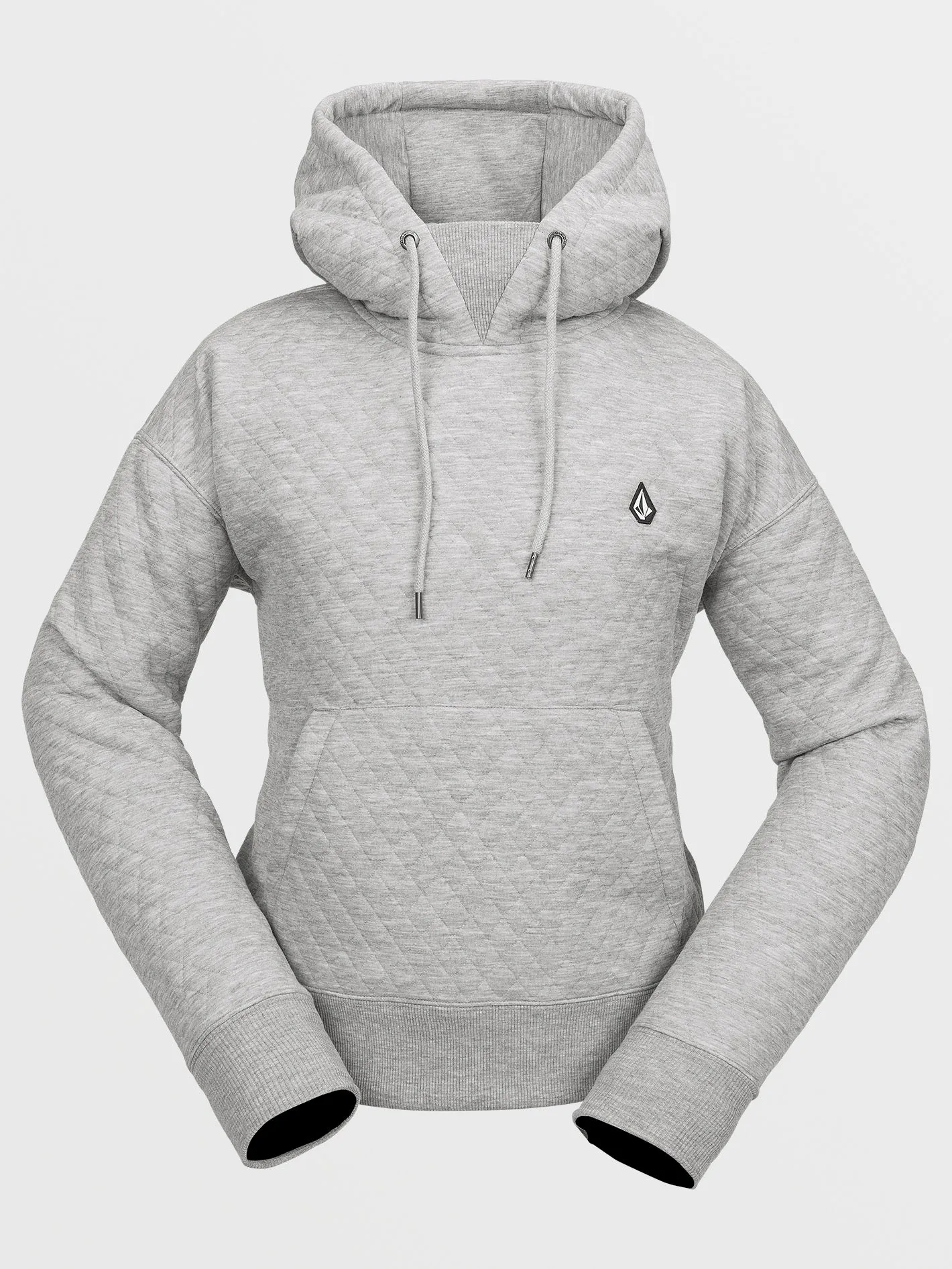 Womens V.Co Air Layer Thermal Hoodie - Heather Grey